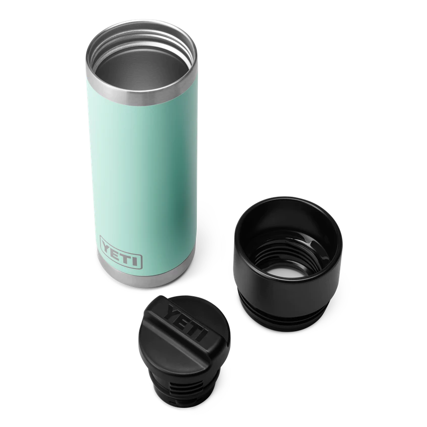 Yeti Rambler 18oz Bottle With Hotshot Cap - Seafoam
