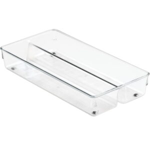 iDesign Linus Stackable Divided Drawer Organizer 6x12a