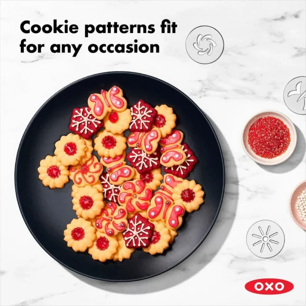 OXO Cookie Press With Disk Storage Case