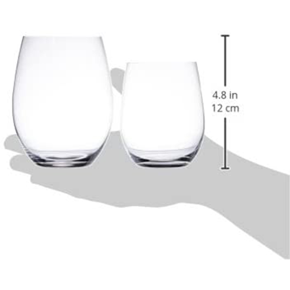 Riedel O Wine Cabernet/Merlot and Viognier/Chardonnay: Stemless Wine Glasses  Buy 3 Get 4 Value Set