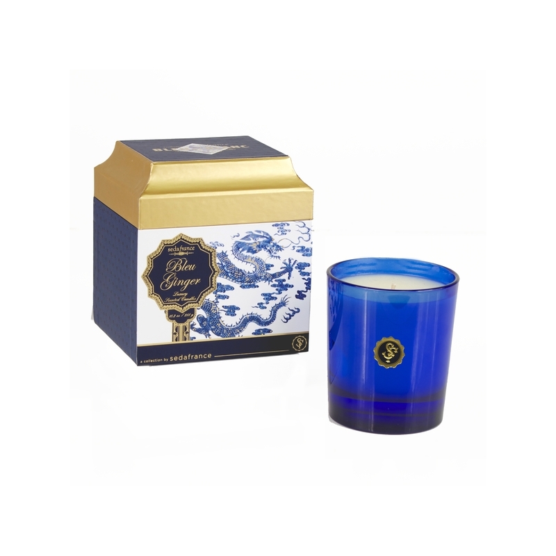 BLUE GINGER BOXED CANDLE