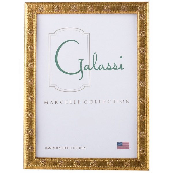 MARCELLI THIN GOLD 8X10 FRAME