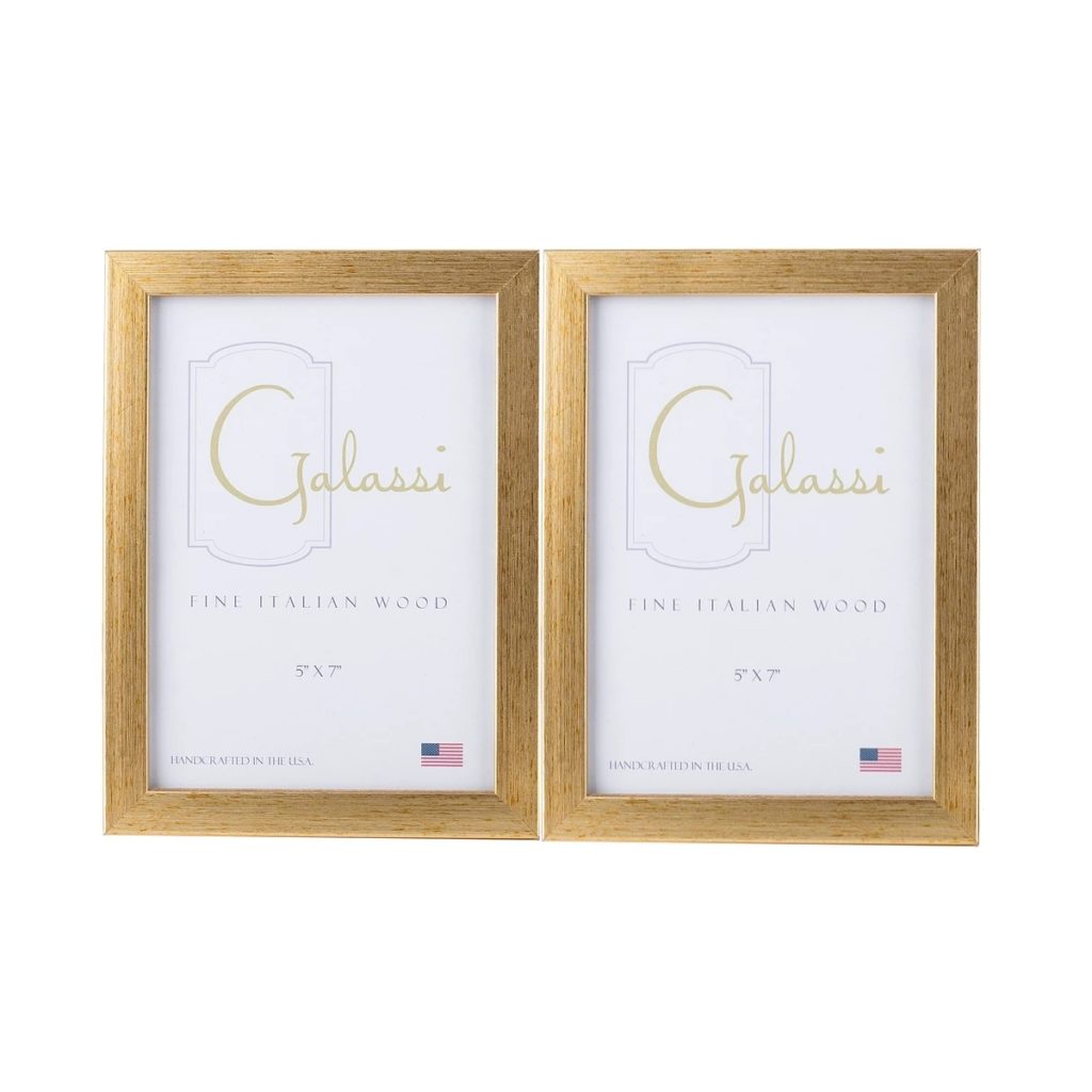 THIN FLAT GOLD 4X6H DBL FRAME