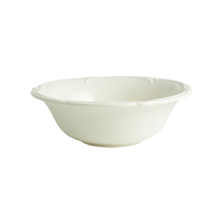 ROCAILLE WHITE CEREAL BOWL XLG