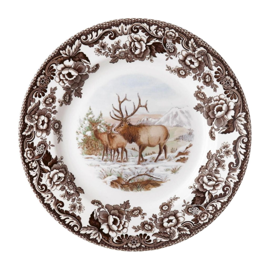 Spode Woodland Dinner Plate - Elk