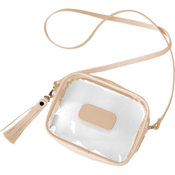 CLEAR LOLA BAG- NATURAL