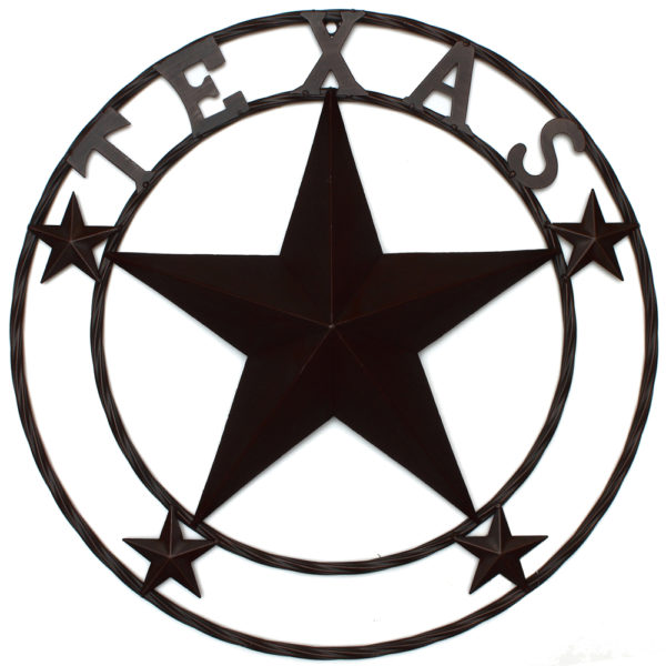 24IN. TEXAS STAR METAL
