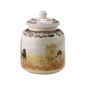 WOODLAND DOGS TREAT CANISTER