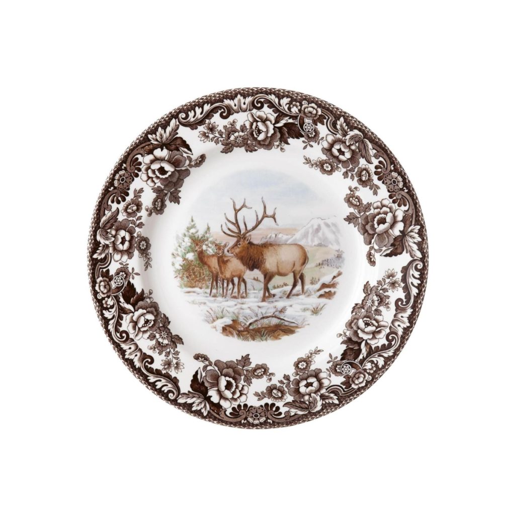 Spode Woodland Salad Plate - Elk
