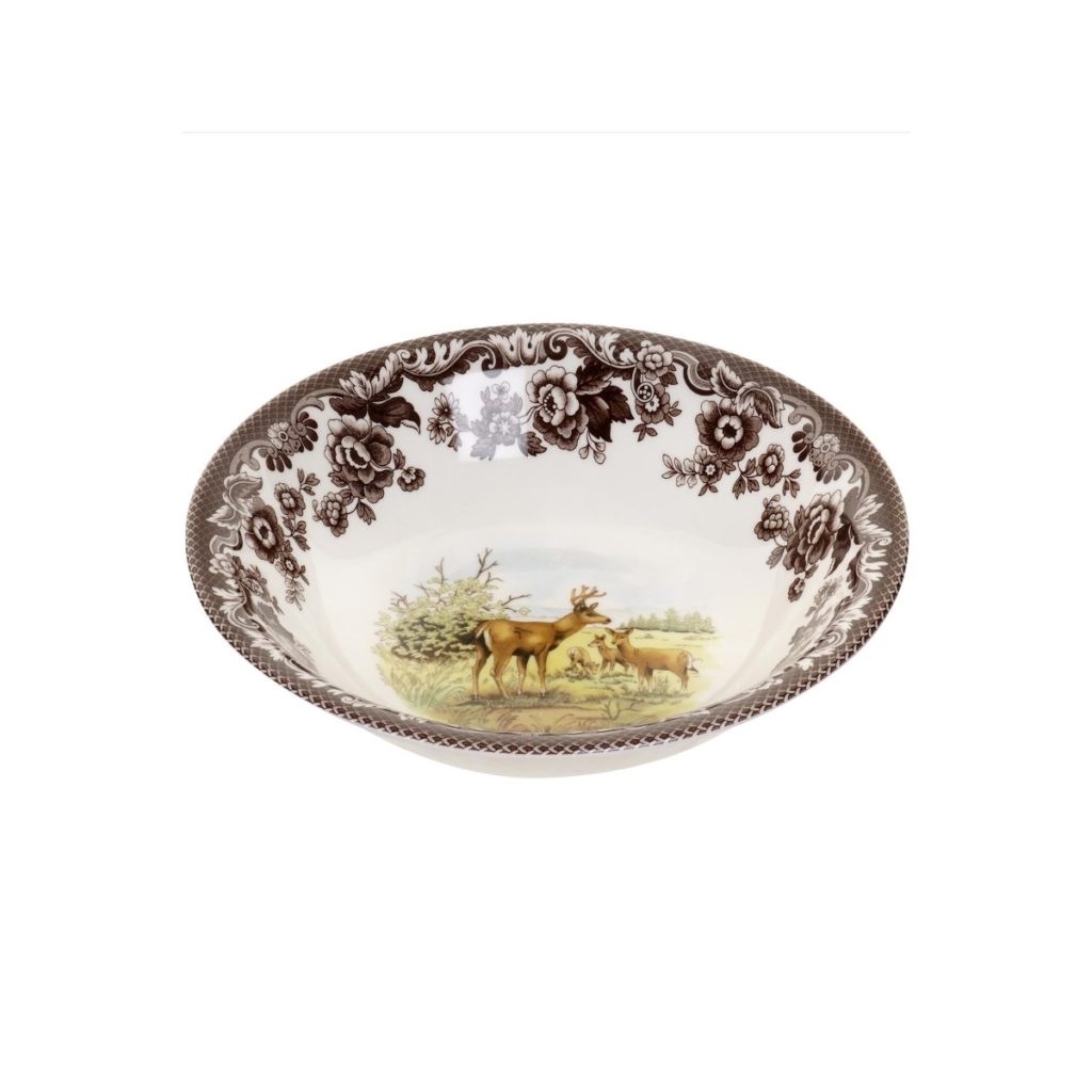 Spode Woodland Ascot Cereal Bowl - Mule Deer