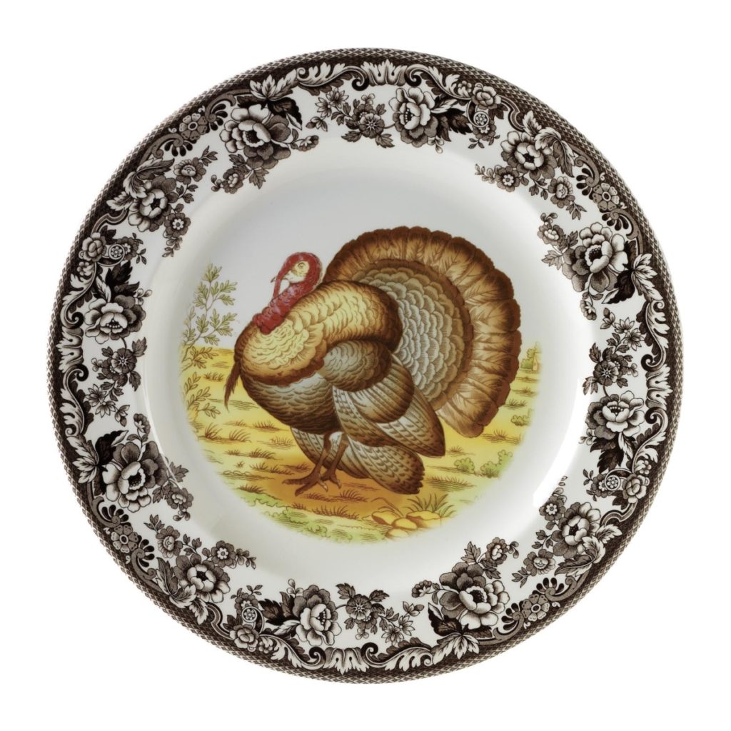Spode Woodland Dinner Plate - Turkey
