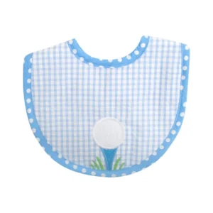 3 Marthas Golf Basic Bib - Blue