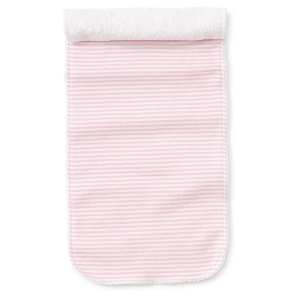 Kissy Kissy Pink Stripes Burp