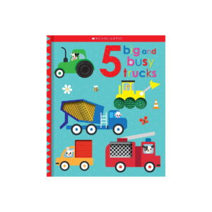 5 Big and Busy Trucks Board Book by Scholastic