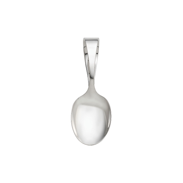 PLAIN CURVED HANDLE BABY SPOON