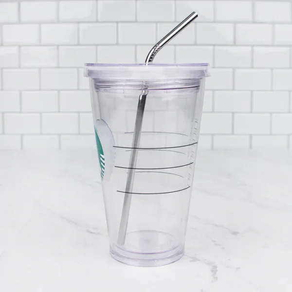 8.5in Stainless Straw Set2