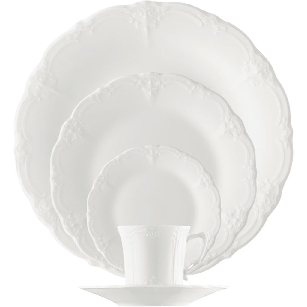 BARONESSE WHITE 5 PC SETTING