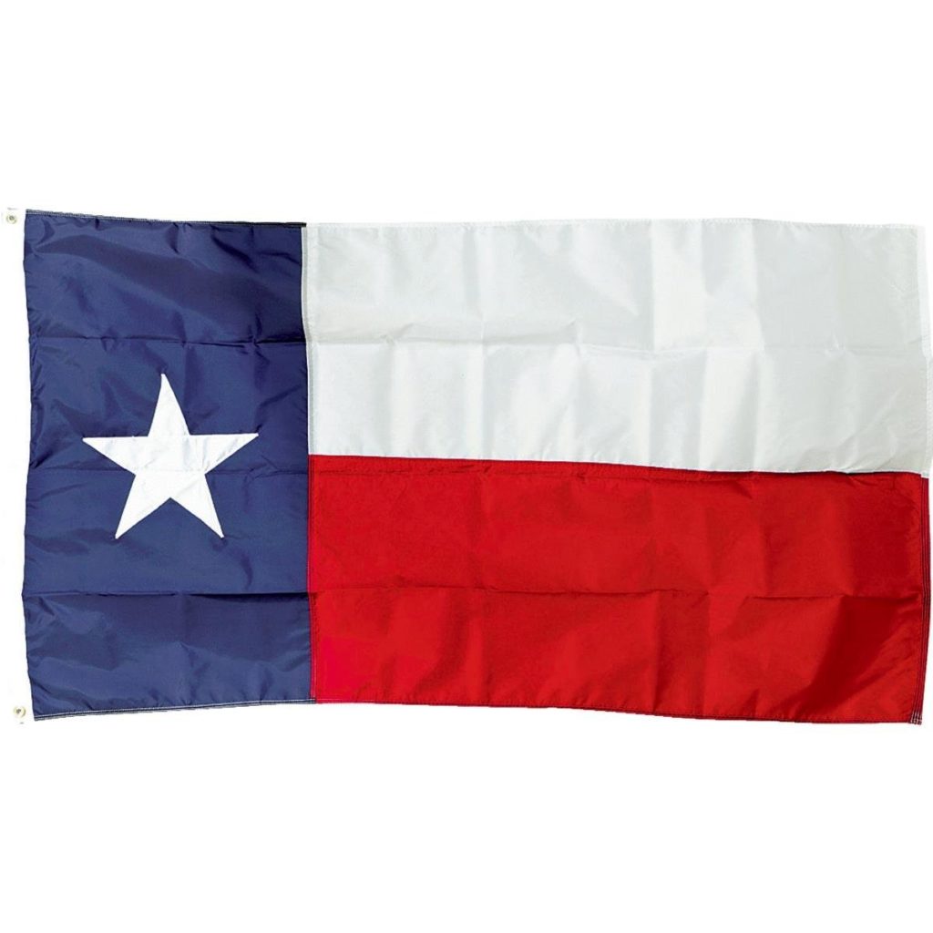 TX. FLAG 3'X 5'