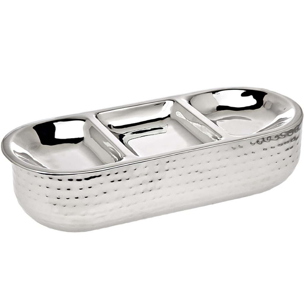 ON ICE STAINLESS 3-SECT SERVER