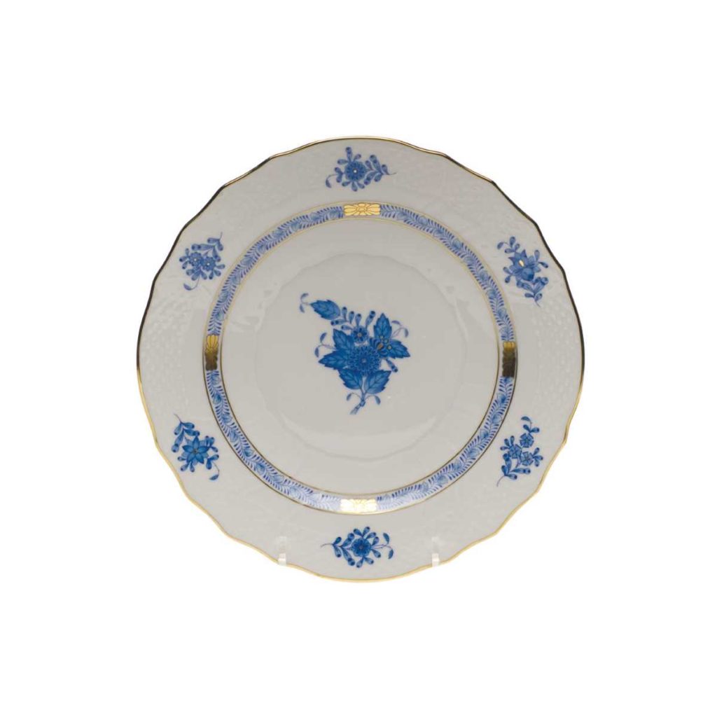 Herend Chinese Bouquet Blue Salad Plate