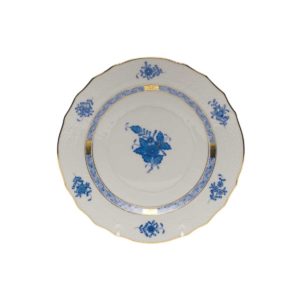 CHINESE BLUE SALAD PLATE