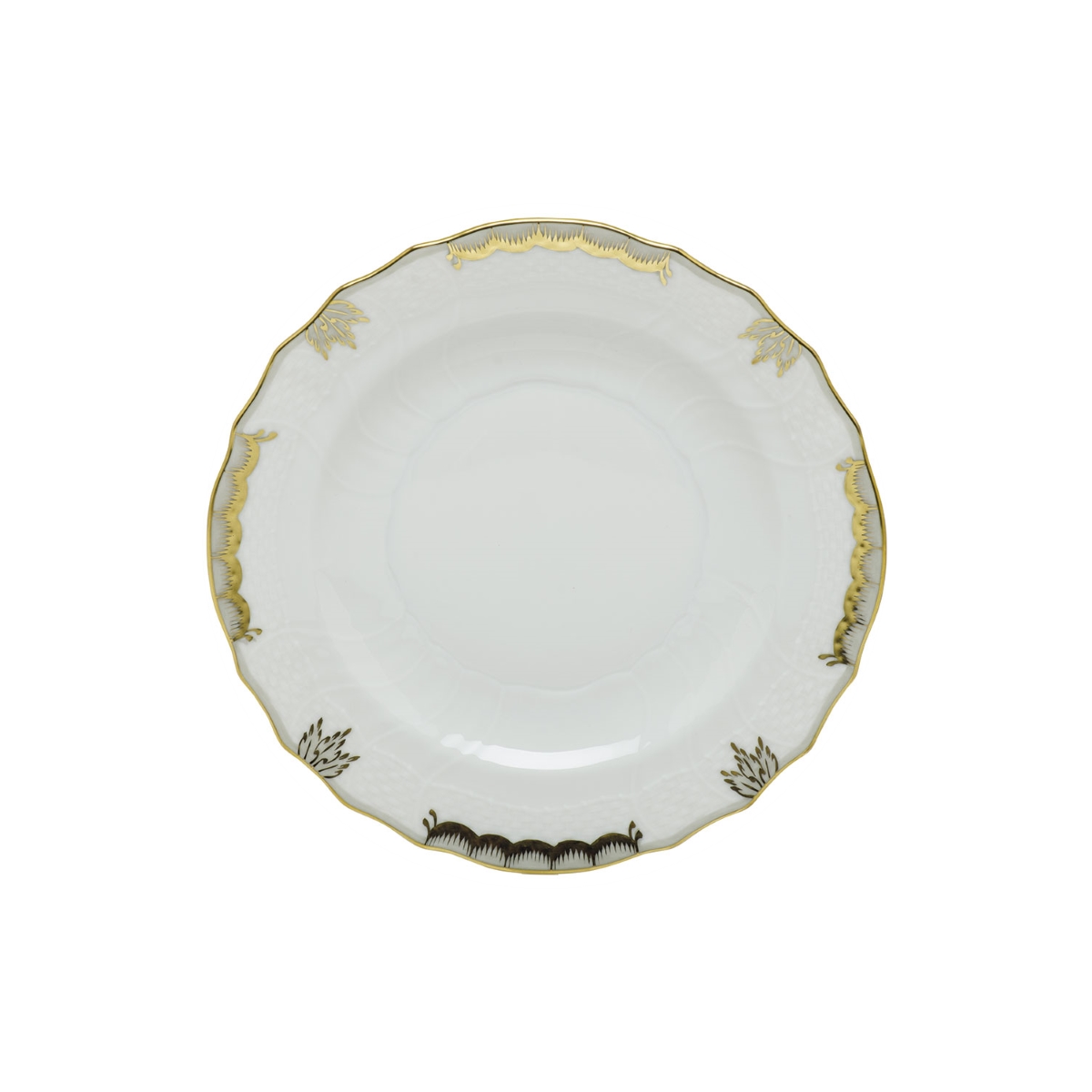 Herend Princess Victoria Gray Salad Plate