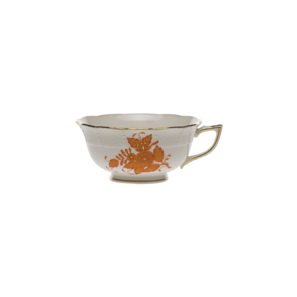 CHINESE RUST TEA CUP ONLY