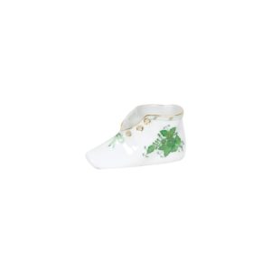 BABY SHOE CHINESE BOUQUET GREEN