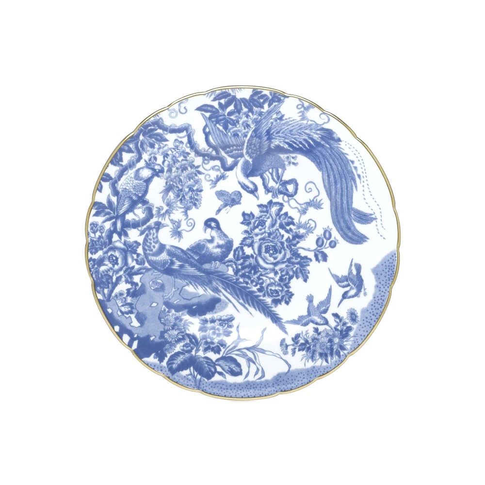 BLUE AVES BREAD PLATE