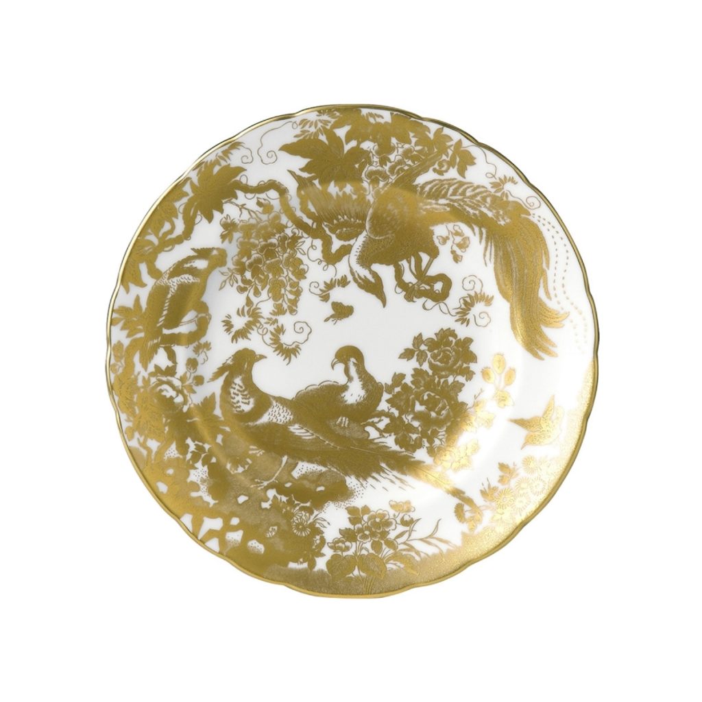 GOLD AVES 8IN. SALAD PLATE