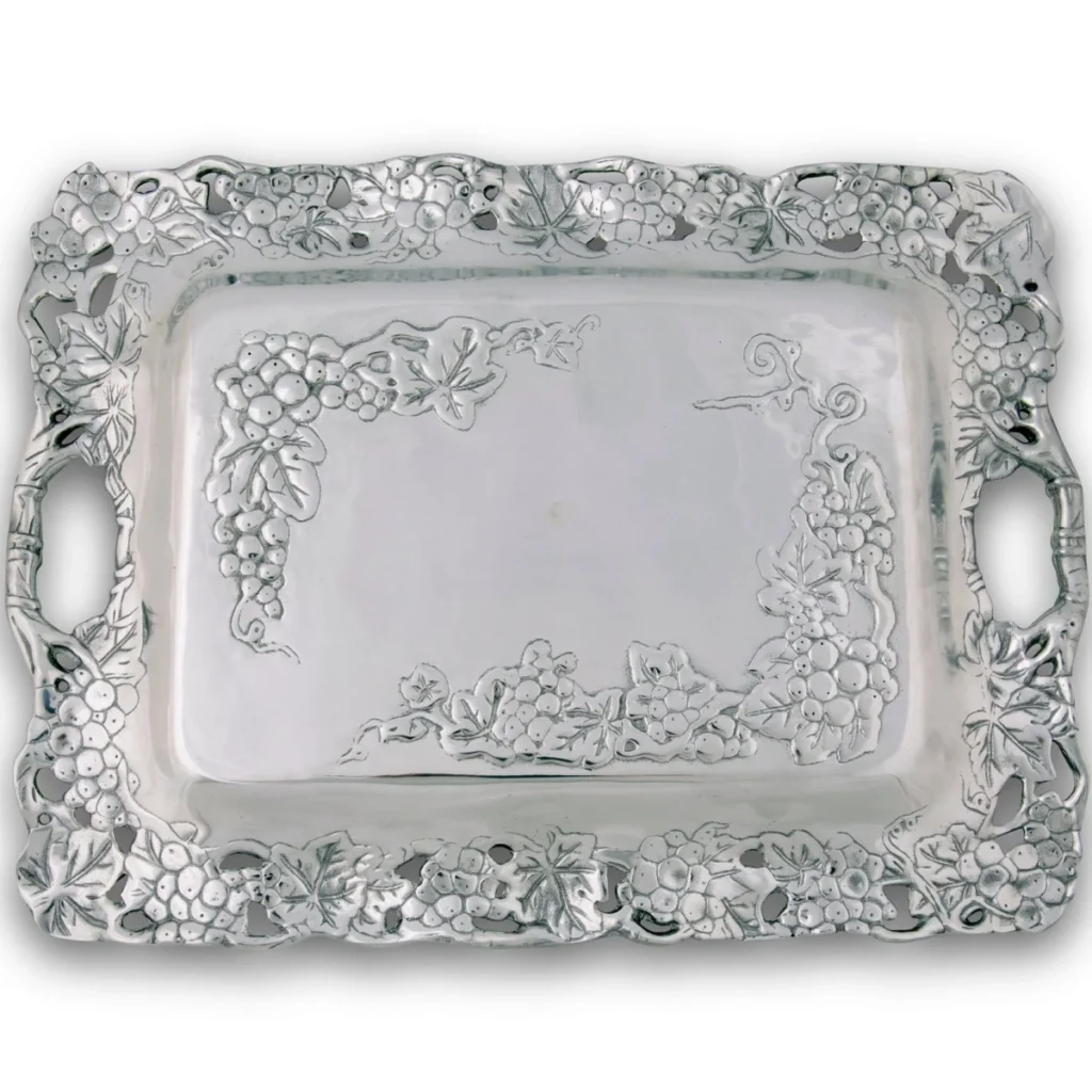 Arthur Court Grape Clutch Tray2