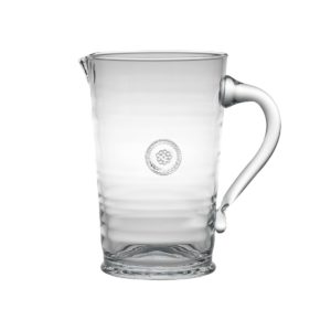 BERRY/THREAD GLASS PITCHER CLEAR