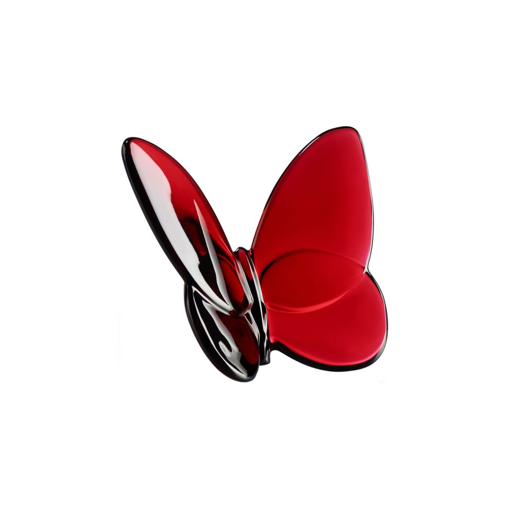 Baccarat Papillon Lucky Butterfly - Red