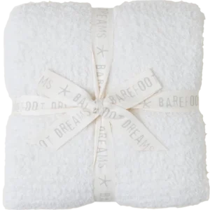 Barefoot Dreams CozyChic Throw - Cream