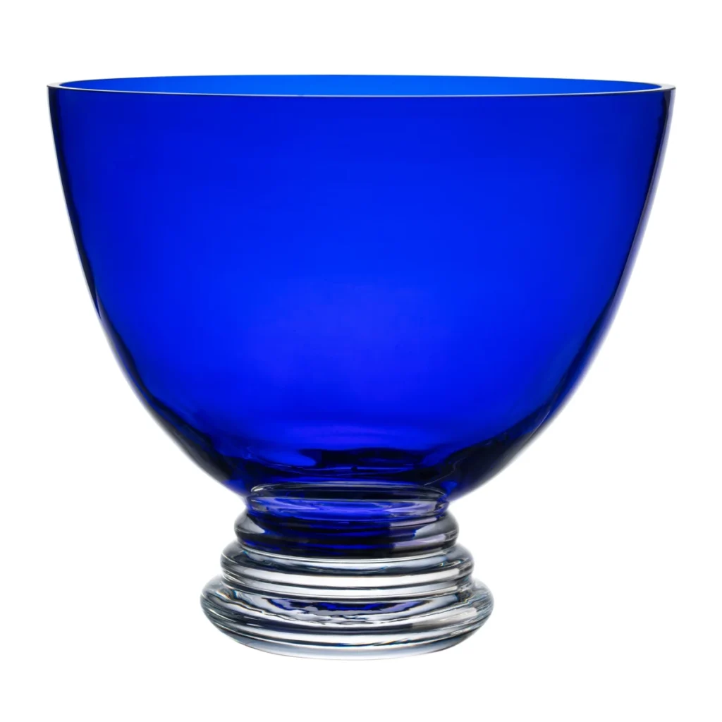 Barski Cobalt Footed Bowl