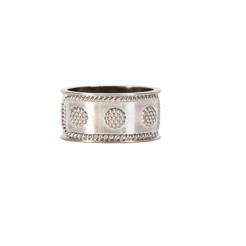 Juliska Berry & Thread Napkin Ring - Silver