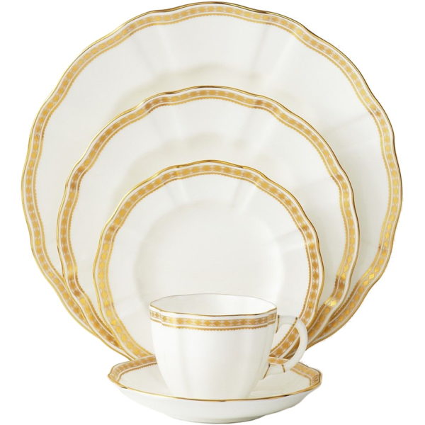CARLTON GOLD 5PC PLACE SETTING
