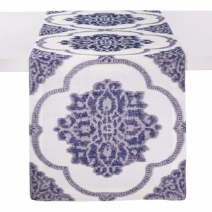 CORTE NAVY 90" TABLE RUNNER