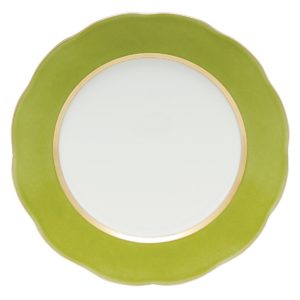 Herend Silk Ribbon Olive Service Plate