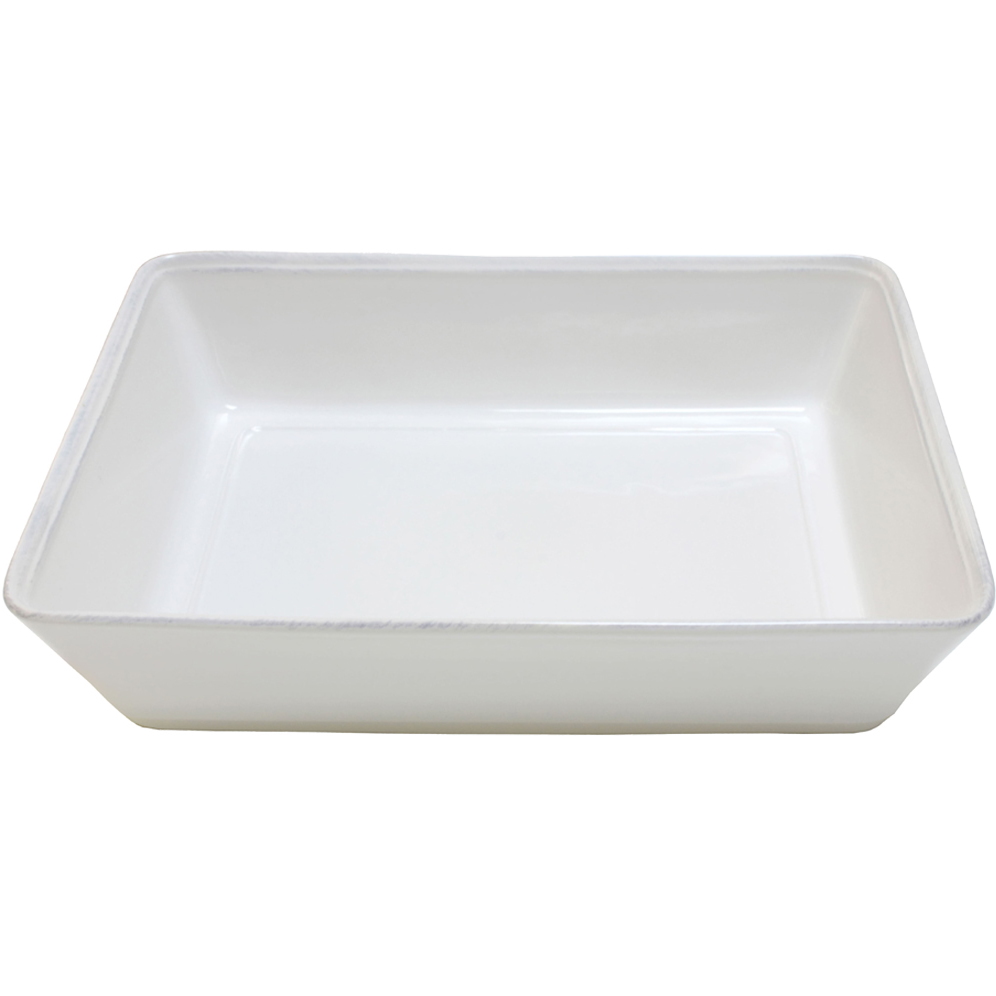 Costa Nova Friso Rectangular Baker - White