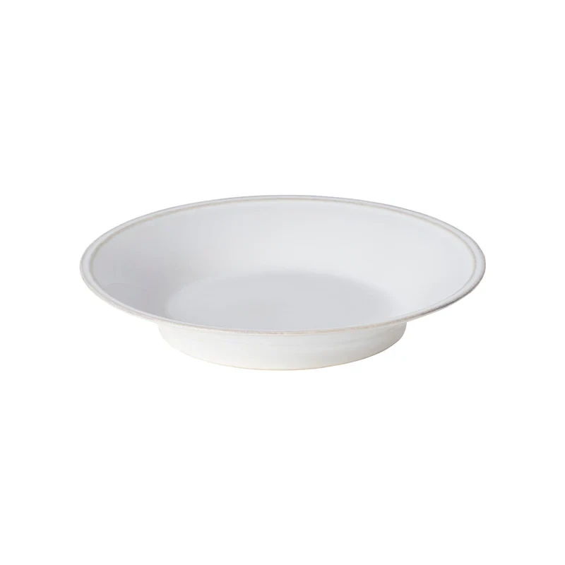 Costa Nova Friso Soup/Pasta Plate - White