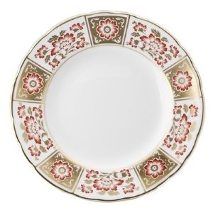 RED DERBY PANEL SALAD PLATE