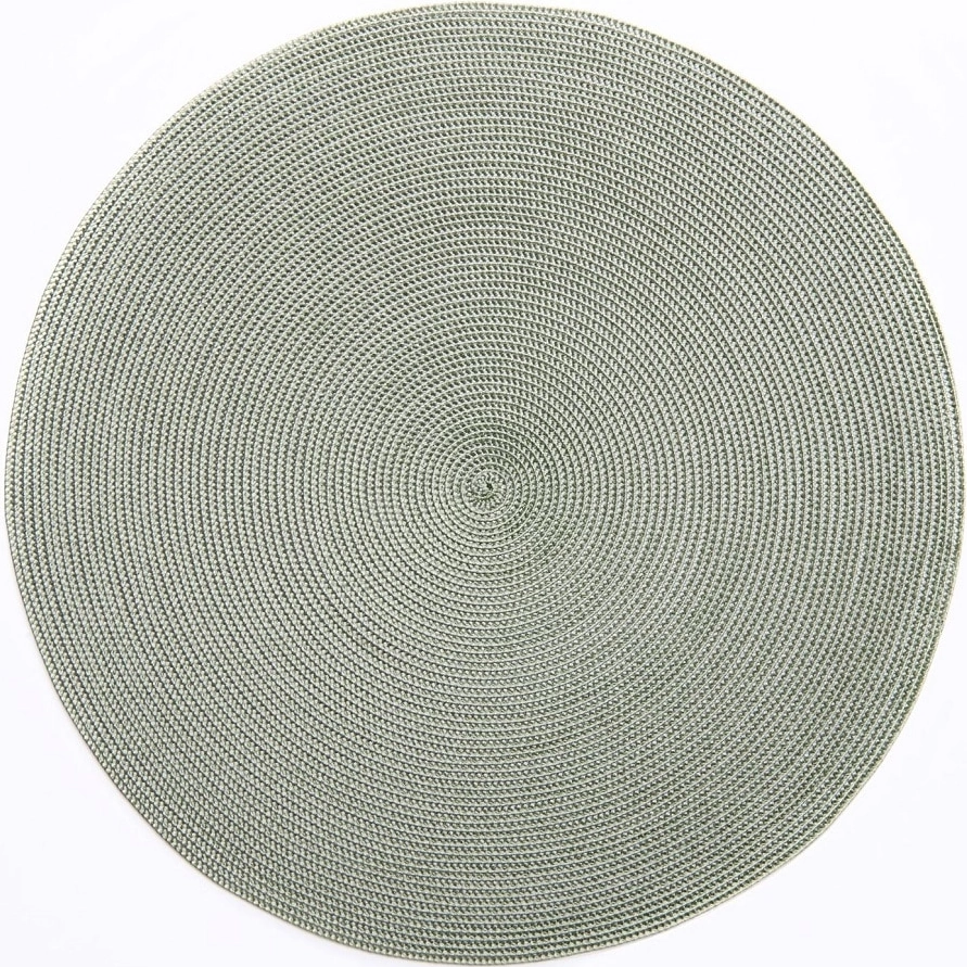 Deborah Rhodes 15″ Round Placemat – Sage