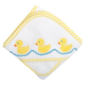 Yellow Duck Hooded Towel
