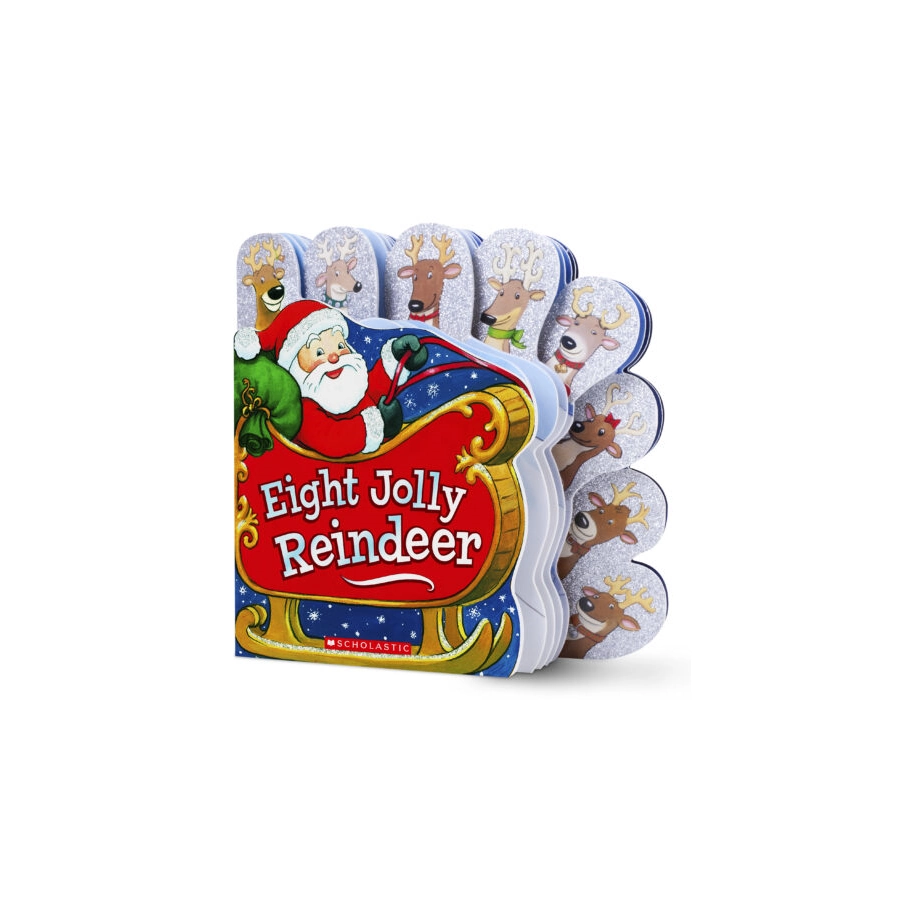 Eight Jolly Reindeer by Ilanit Oliver