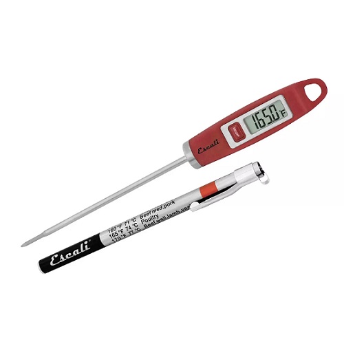 Escali Gourmet Digital Thermometer - Red
