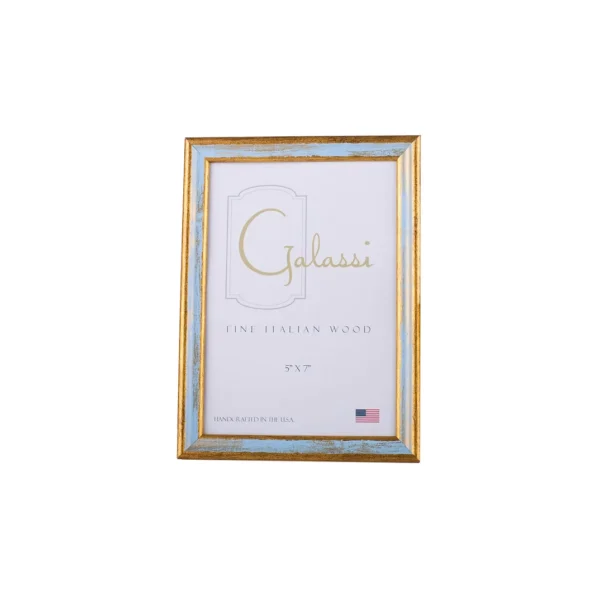 FG Galassi Blue and Gold 4x6 Frame