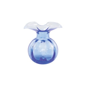 Vietri Hibiscus Cobalt Glass Bud Vase  