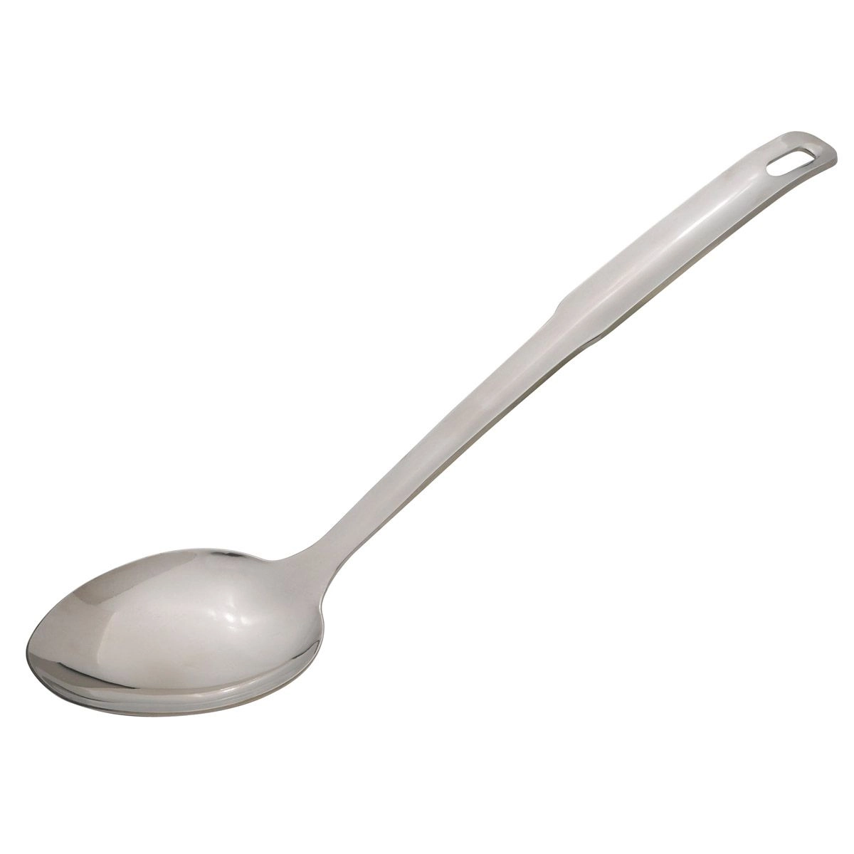 HIC Kitchen Stainless Solid Serving Spoon