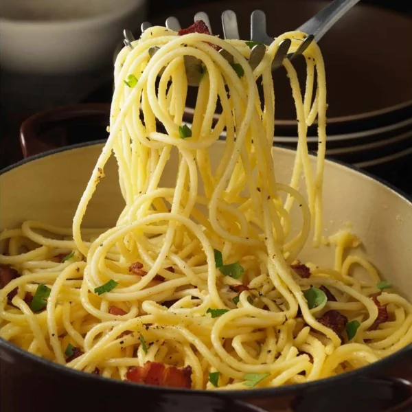 HIC Kitchen Stainless Spaghetti Ladle and Pasta Server2